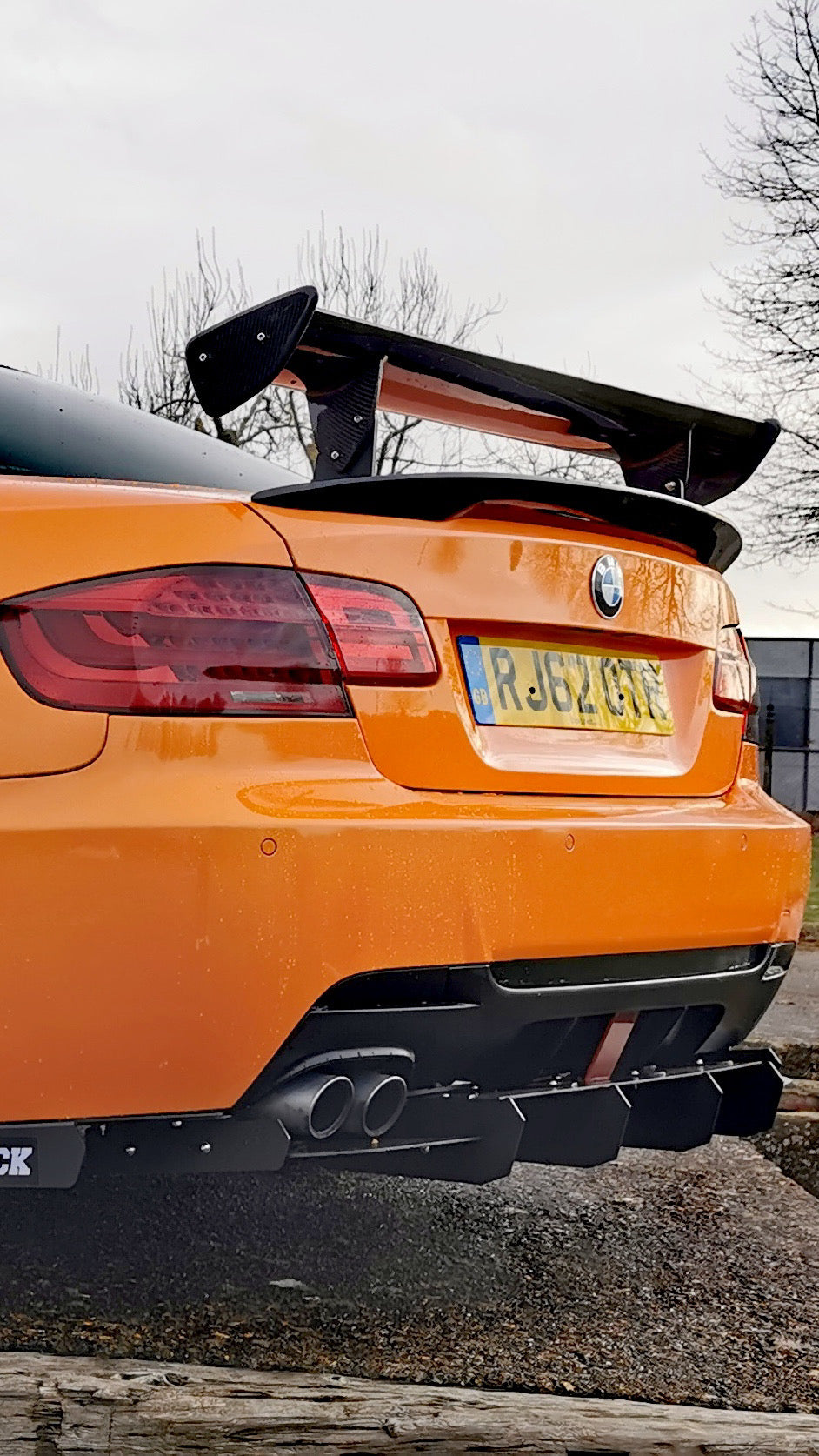 BMW E92 Rear Diffuser, BMW Aluminium Diffuser, AeroSlick