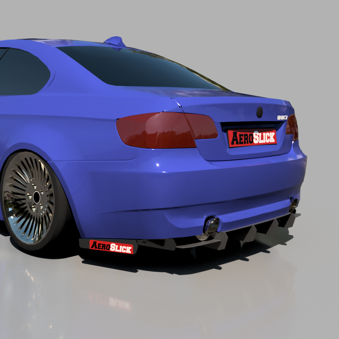 *PRE-ORDER* BMW E92 Rear Diffuser, BMW Aluminium Diffuser, AeroSlick