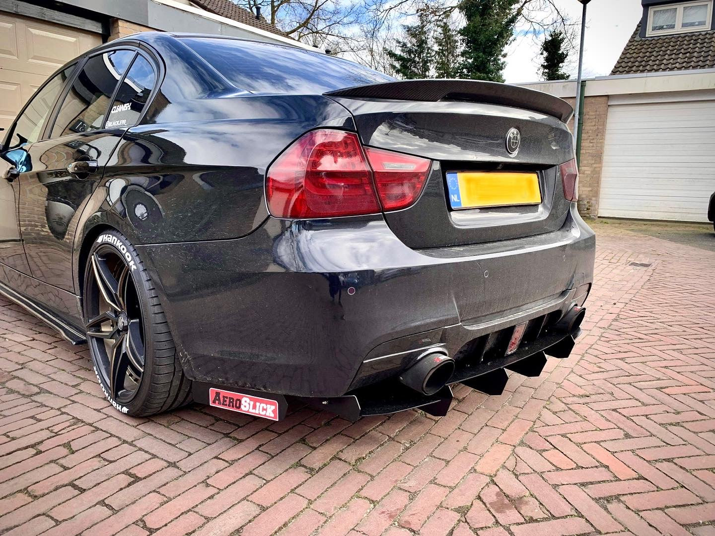 BMW rear diffuser, BMW E90/E91 Aluminium Diffuser, AeroSlick